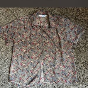 Bugle Boy Multicolor Patterned Casual Shirt